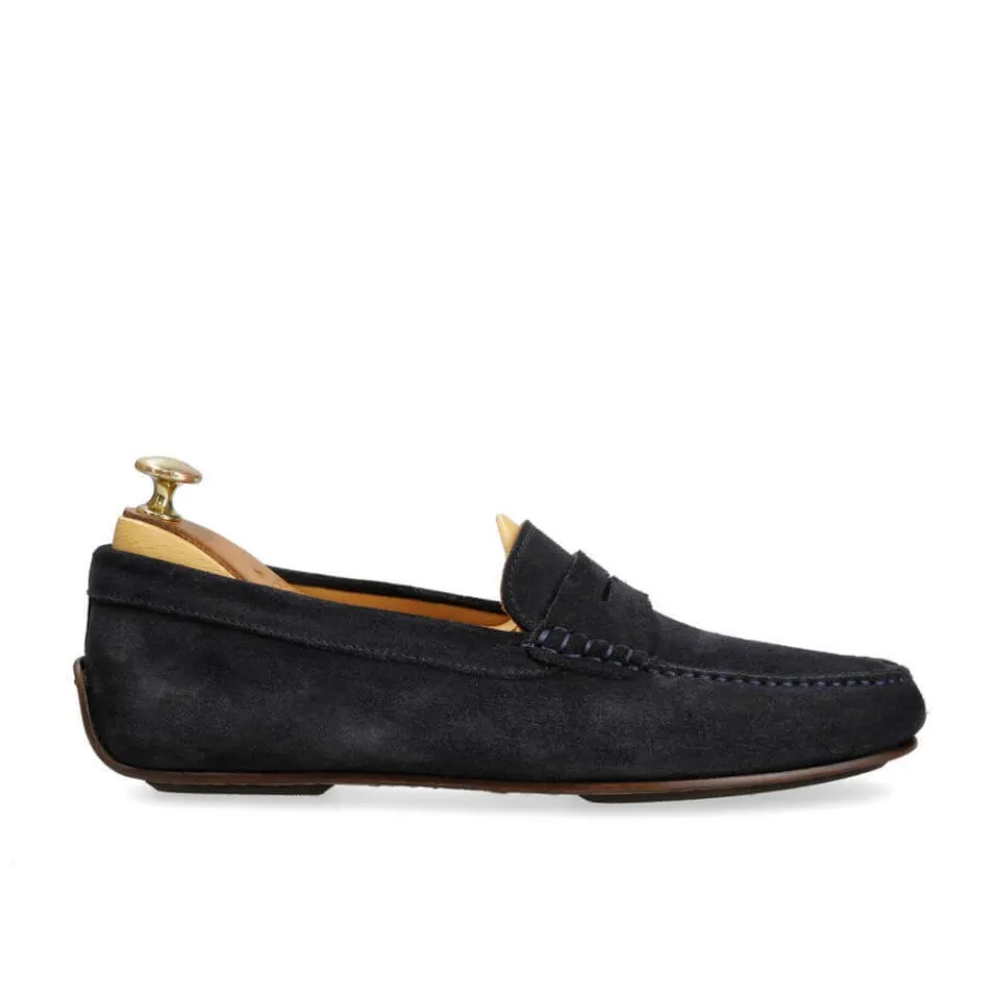 chaussures_de_conduite_en_daim_marine__carmina_2.webp Clearance Carmina CHAUSSURES DE CONDUITE EN DAIM MARINE | NAVY