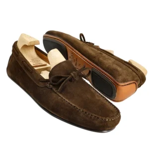 Cheap Carmina CHAUSSURES DE CONDUITE MARRON DAIM | BROWN