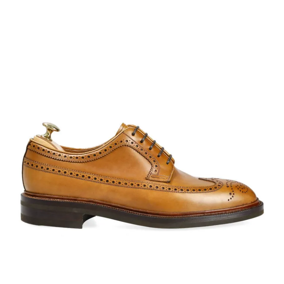 chaussures_derby_dition_limite__dtroit_2.webp Discount Carmina CHAUSSURES DERBY ÉDITION LIMITÉE 532 DÉTROIT TANNED
