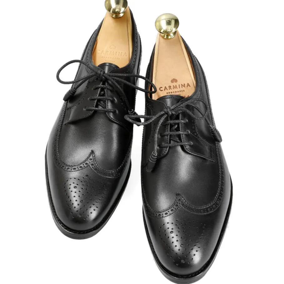 chaussures_derby_femme_noir_vitello__carmina_3.webp Outlet Carmina CHAUSSURES DERBY FEMME NOIR VITELLO | BLACK