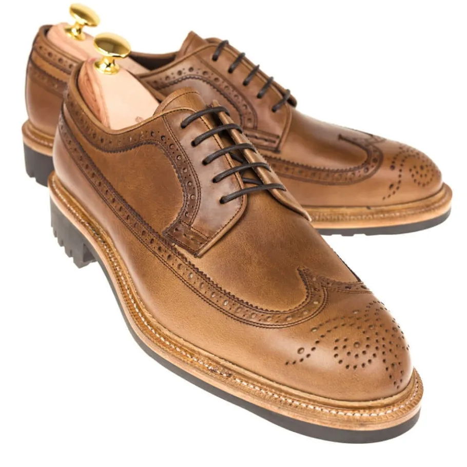 chaussures_derby_naturel_chromexcel__carmina_0.webp Online Carmina CHAUSSURES DERBY NATUREL CHROMEXCEL | NATURAL