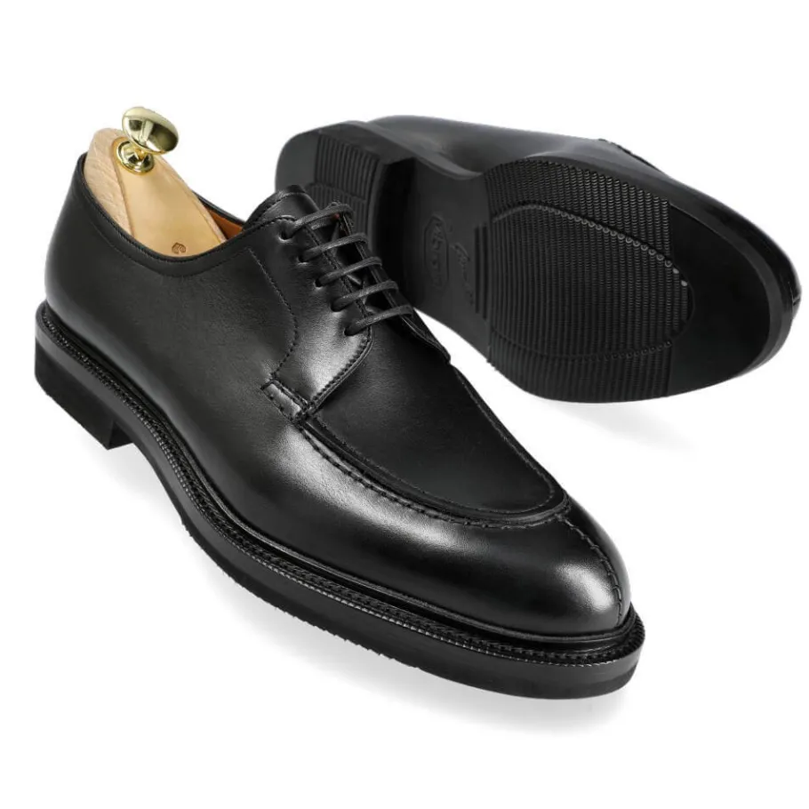 chaussures_derby_norvgiennes_en_funchal_noir__carmina_1.webp Best Sale Carmina CHAUSSURES DERBY NORVÉGIENNES EN FUNCHAL NOIR | BLACK