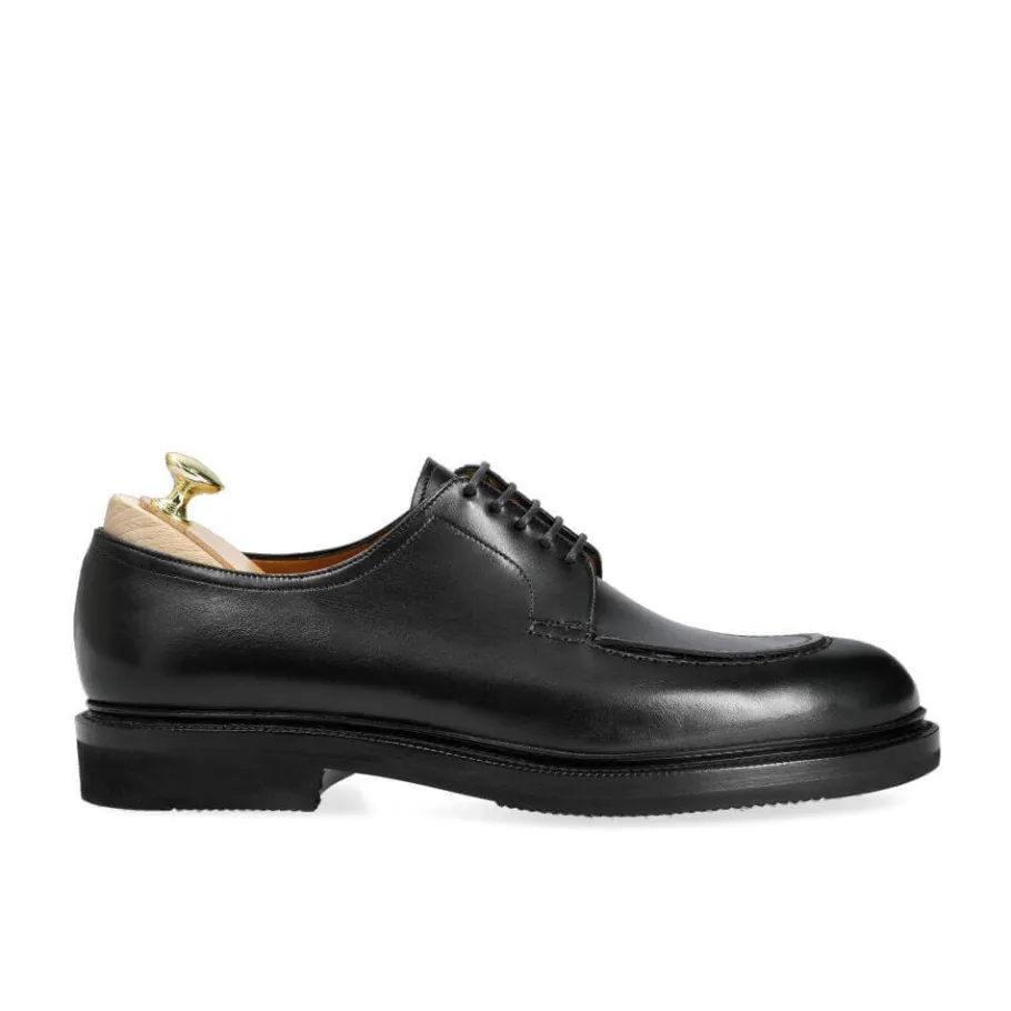chaussures_derby_norvgiennes_en_funchal_noir__carmina_2.webp Best Sale Carmina CHAUSSURES DERBY NORVÉGIENNES EN FUNCHAL NOIR | BLACK