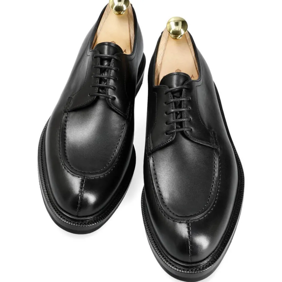 chaussures_derby_norvgiennes_en_funchal_noir__carmina_3.webp Best Sale Carmina CHAUSSURES DERBY NORVÉGIENNES EN FUNCHAL NOIR | BLACK