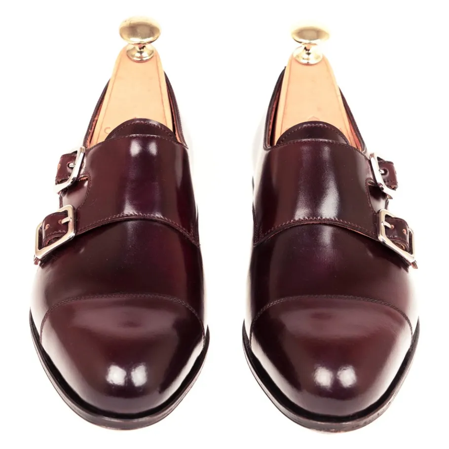 chaussures_double_boucle_femme_cordovan_bordeaux__carmina_3.webp Sale Carmina CHAUSSURES DOUBLE BOUCLE FEMME CORDOVAN BORDEAUX | BURGUNDY