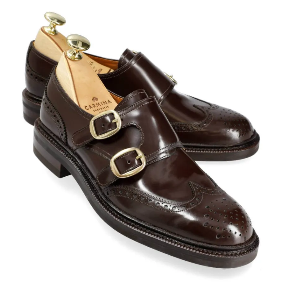 chaussures_femmes_double_monk_strap_dition_limite__oscaria_0.webp Clearance Carmina CHAUSSURES FEMMES DOUBLE MONK STRAP ÉDITION LIMITÉE 1850 OSCARIA DARKBROWN