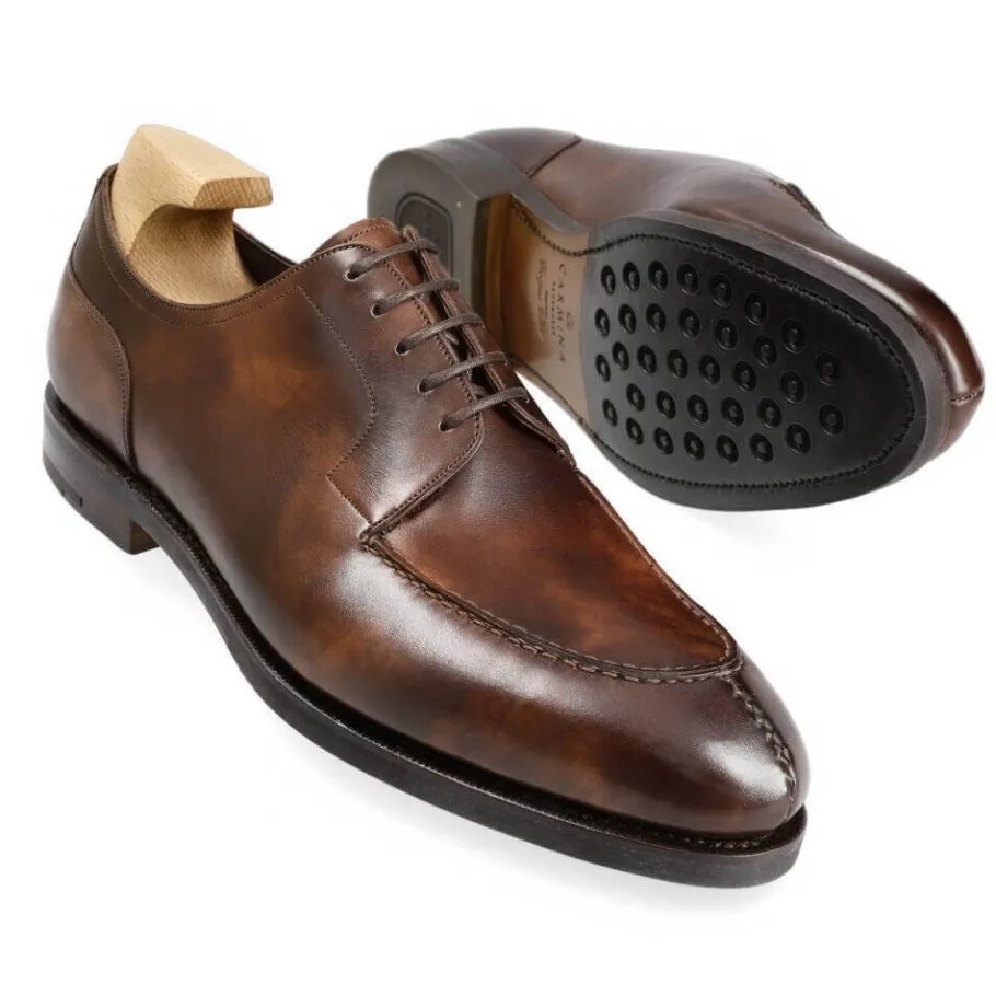 chaussures_norvegiennes_marron_museum__carmina_1.webp Discount Carmina CHAUSSURES NORVEGIENNES MARRON MUSEUM | BROWN