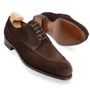 Discount Carmina CHAUSSURES NORVÉGIENNES EN DAIM MARRON BROWN
