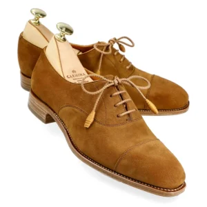 Best Carmina CHAUSSURES OXFORD FEMME DAIM VOGUE TABAC | TOBACCO