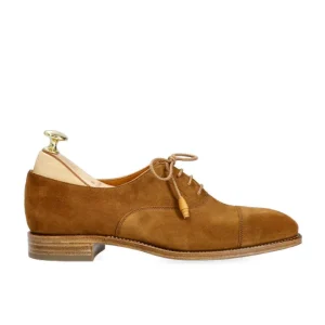 Best Carmina CHAUSSURES OXFORD FEMME DAIM VOGUE TABAC | TOBACCO