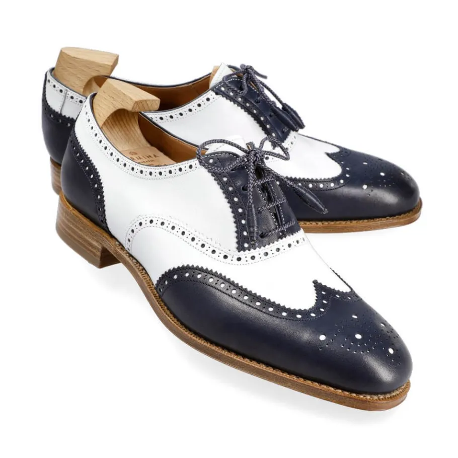 chaussures_oxford_femme_vitello_marineblanc__carmina_0.webp Cheap Carmina CHAUSSURES OXFORD FEMME VITELLO MARINE/BLANC | NAVY/WHITE