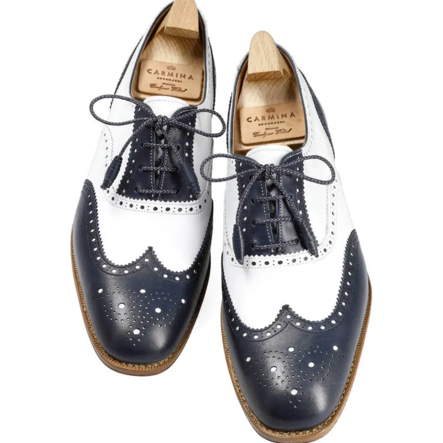 chaussures_oxford_femme_vitello_marineblanc__carmina_3.webp Cheap Carmina CHAUSSURES OXFORD FEMME VITELLO MARINE/BLANC | NAVY/WHITE
