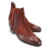 Store Carmina CHELSEA BOOTS FEMME 1209 HILLS BURDEOS/BORDO