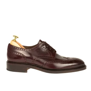 Shop Carmina CORDOVAN CHAUSSURES 80264 SOLLER BURGUNDY