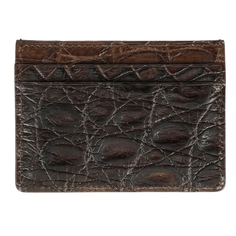 crocodile_card_holder_in_brown_1.webp Cheap Carmina CROCODILE CARD HOLDER IN BROWN
