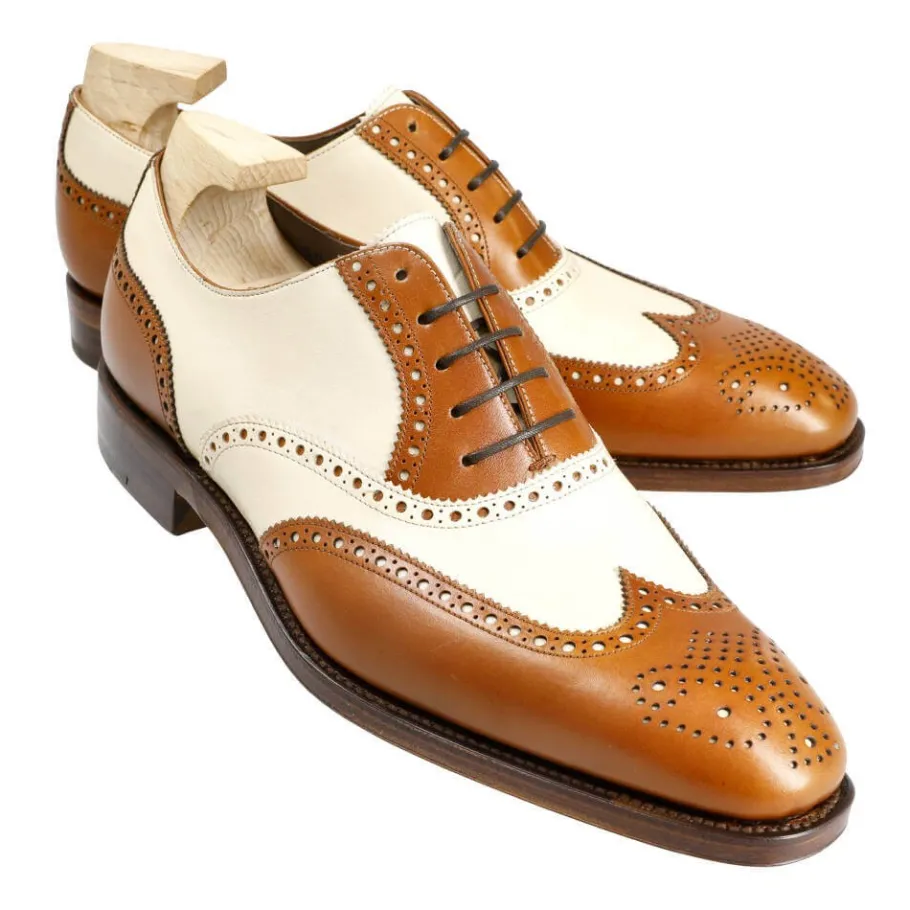 derbies__bout_fleuri__rain_0.webp Shop Carmina DERBIES À BOUT FLEURI 922 RAIN TANNED/BONE