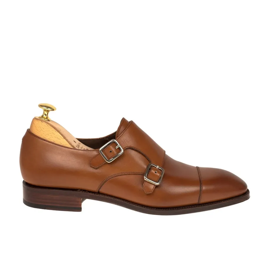 double_monk_strap__simpson_2.webp Best Sale Carmina DOUBLE MONK STRAP 10003 SIMPSON TANNED