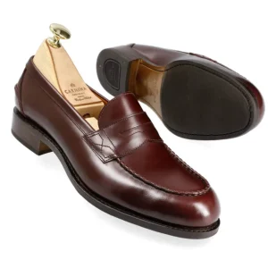 Discount Carmina FEMMES PENNY LOAFERS VARIK | OXBLOOD
