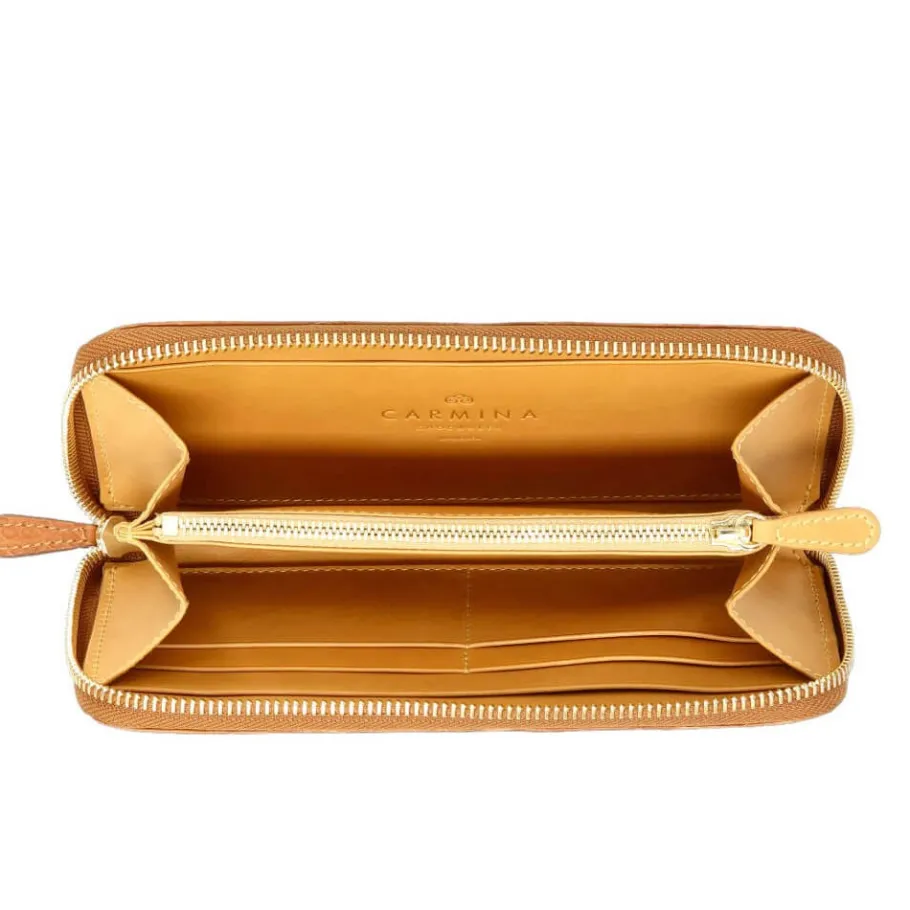 grand_portefeuille_pour_femme_alligatore_1.webp Store Carmina GRAND PORTEFEUILLE POUR FEMME ALLIGATORE TANNED