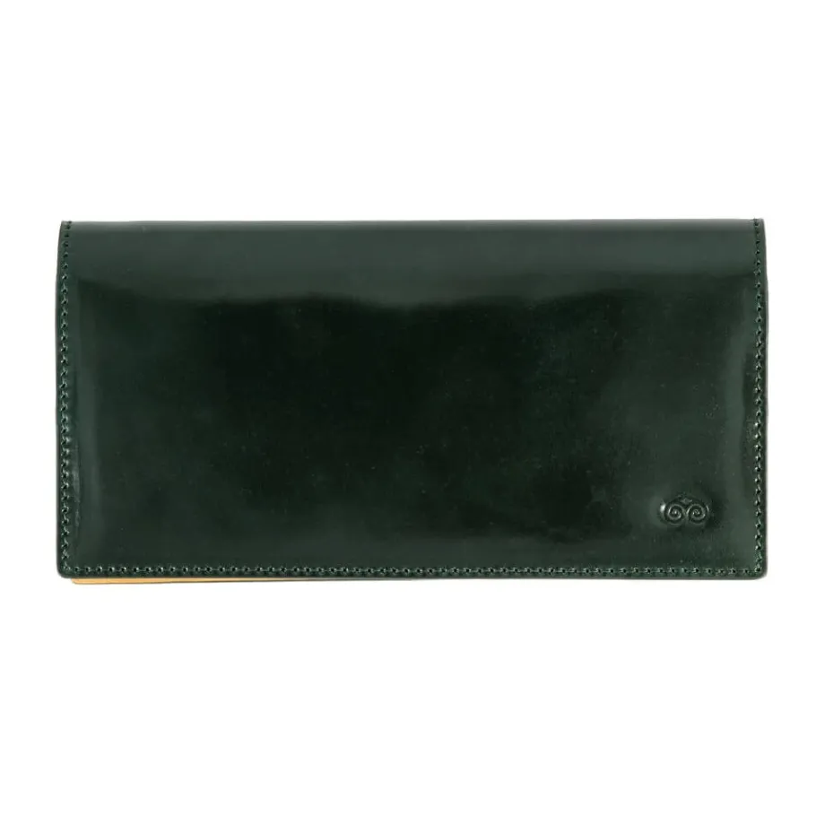 grand_portefeuille_pour_homme_cordovan_0-4.webp Store Carmina GRAND PORTEFEUILLE POUR HOMME CORDOVAN GREEN