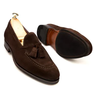 Shop Carmina MOCASSIN À GLAND 80289 UETAM BROWN