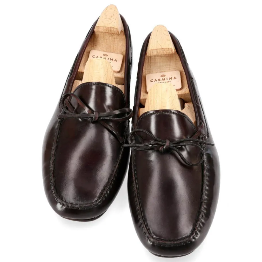 mocassin_cordovan_bourdeaux__carmina_3.webp Clearance Carmina MOCASSIN CORDOVAN BOURDEAUX | BURGUNDY