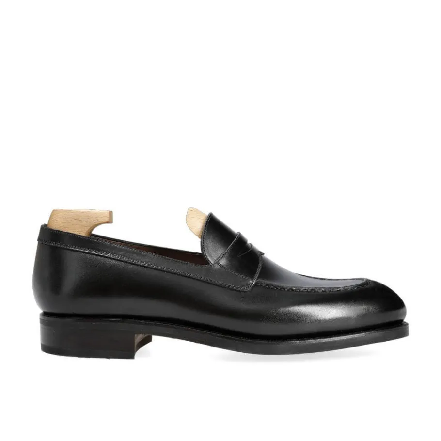 mocassin_penny_loafer__tims_2.webp Best Sale Carmina MOCASSIN PENNY LOAFER 80682 TIMS BLACK