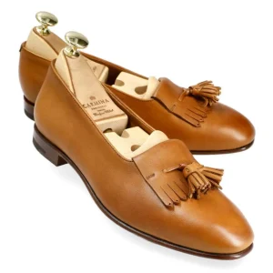 Outlet Carmina MOCASSINS À GLAND FEMMES BRUN RUSTICALF | TANNED