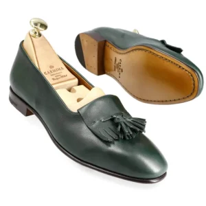Best Sale Carmina MOCASSINS À GLAND FEMMES VERT RUSTICALF | GREEN