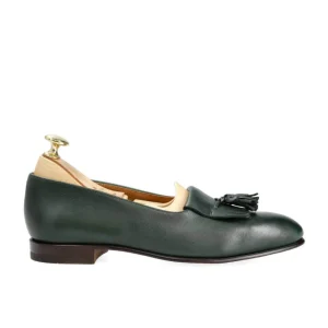 Best Sale Carmina MOCASSINS À GLAND FEMMES VERT RUSTICALF | GREEN