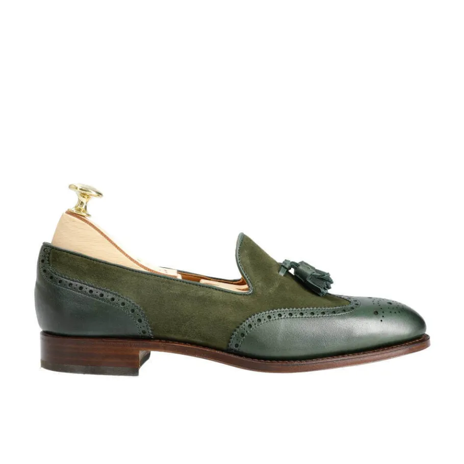 mocassins__glands_pour_femmes__hills_2.webp New Carmina Mocassins à glands pour femmes 1248 Hills GREEN