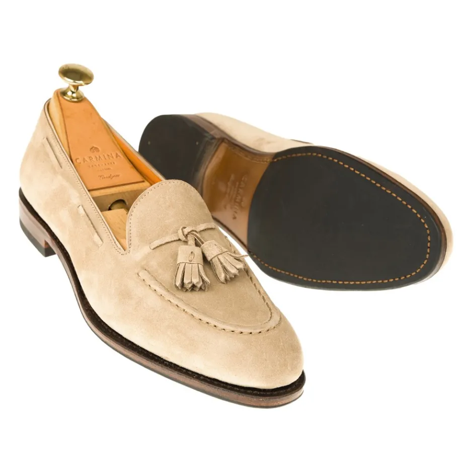 mocassins__pampilles__drac_1.webp Flash Sale Carmina MOCASSINS À PAMPILLES 1640 DRAC CAMEL