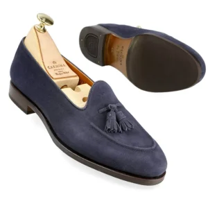 Shop Carmina MOCASSINS À PAMPILLES FEMME 1842 DRAC NAVY