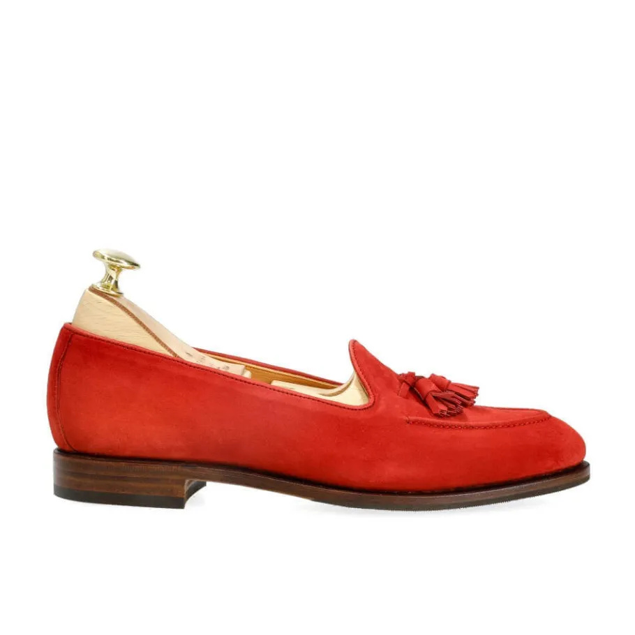 mocassins__pampilles_femme__drac_2-1.webp Cheap Carmina MOCASSINS À PAMPILLES FEMME 1842 DRAC RED