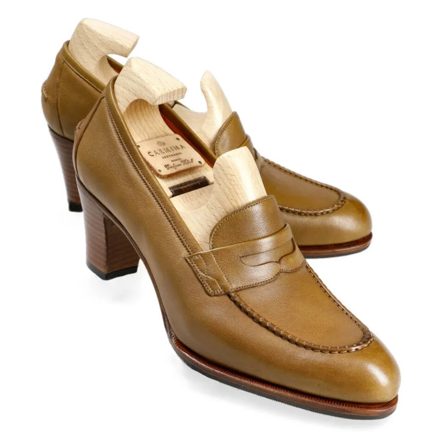 mocassins__talon_en_cuir_rusticalf__carmina_0.webp Cheap Carmina MOCASSINS À TALON EN CUIR RUSTICALF | DAKARTAN
