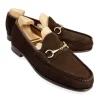 Best Sale Carmina MOCASSINS A BOUCLE DAIM MARRON | BROWN