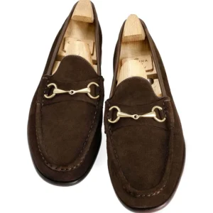 Best Sale Carmina MOCASSINS A BOUCLE DAIM MARRON | BROWN