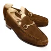 Hot Carmina MOCASSINS A BOUCLE DAIM | SNUFF