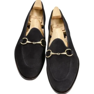 Fashion Carmina MOCASSINS A BOUCLE DAIM VOGUE MARINE | NAVY