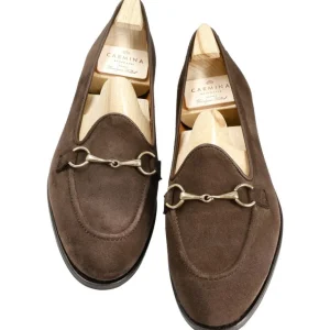 Store Carmina MOCASSINS A BOUCLE FEMME DAIM MARRON | BROWN