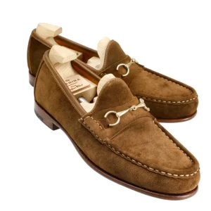 Cheap Carmina MOCASSINS A BOUCLE FEMME DAIM | SNUFF