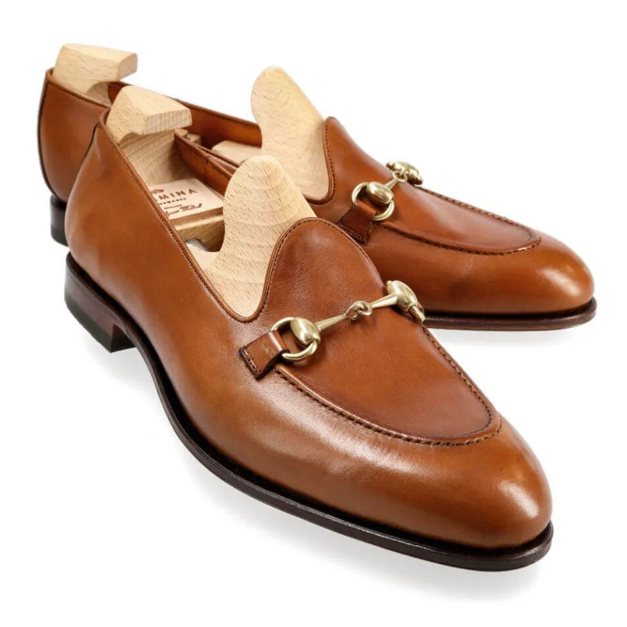 mocassins_a_boucle_femme_funchal_cuir__carmina_0.webp Best Sale Carmina MOCASSINS A BOUCLE FEMME FUNCHAL CUIR | TANNED