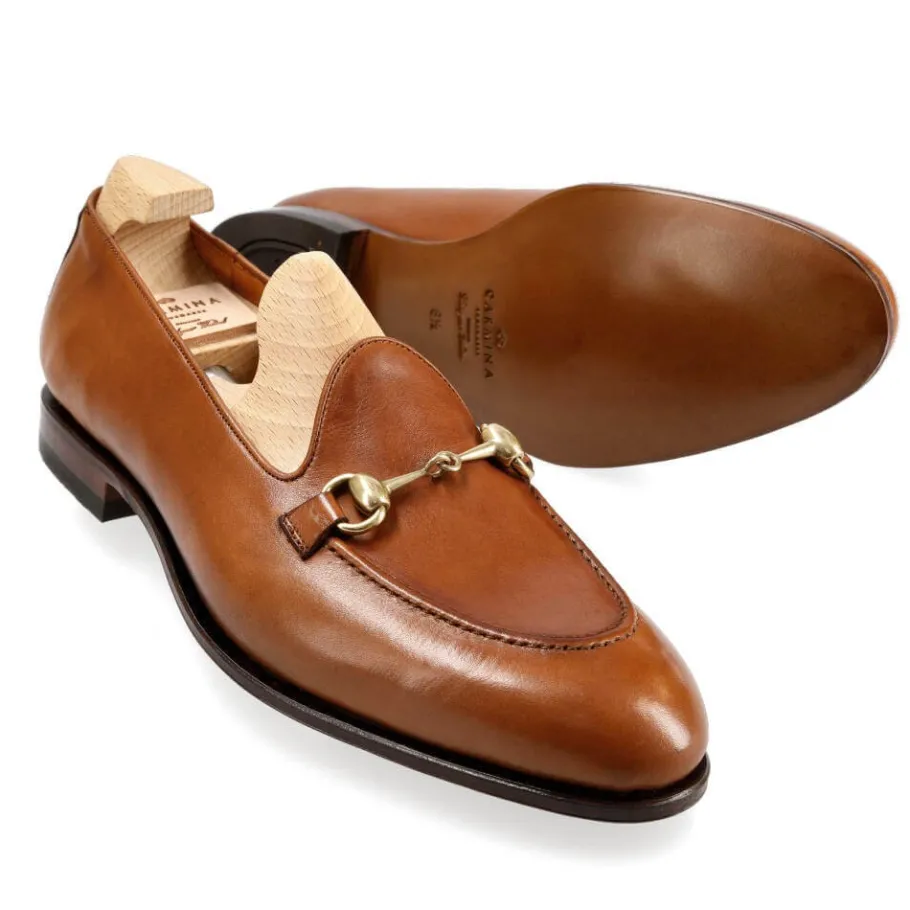 mocassins_a_boucle_femme_funchal_cuir__carmina_1.webp Best Sale Carmina MOCASSINS A BOUCLE FEMME FUNCHAL CUIR | TANNED