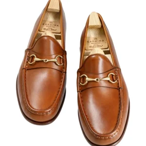 Clearance Carmina MOCASSINS A BOUCLE FEMME FUNCHAL CUIR | TANNED