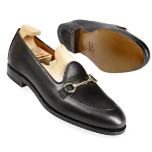Hot Carmina MOCASSINS A BOUCLE FEMME FUNCHAL NOIR | BLACK