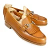 New Carmina MOCASSINS A BOUCLE FEMME VIKING CUIR | TANNED