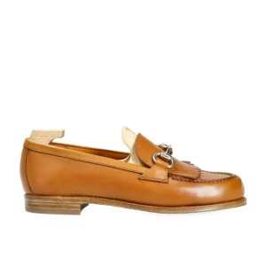 New Carmina MOCASSINS A BOUCLE FEMME VIKING CUIR | TANNED