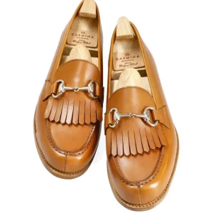 New Carmina MOCASSINS A BOUCLE FEMME VIKING CUIR | TANNED