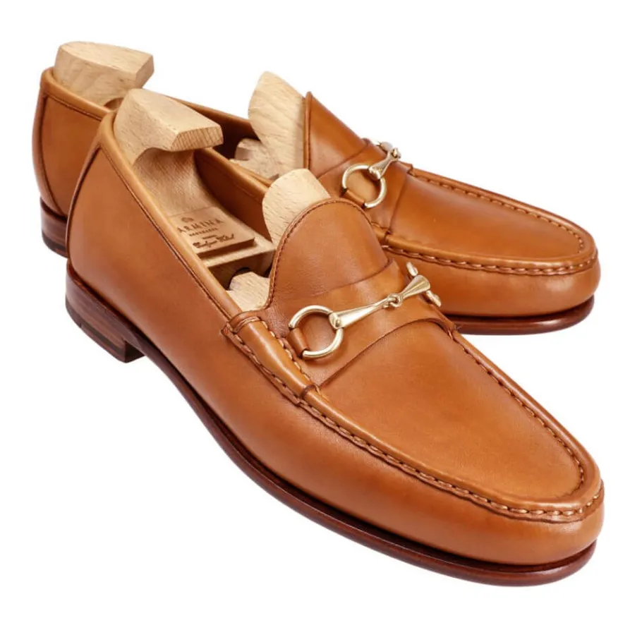 mocassins_a_boucle_funchal_cuir__carmina_0.webp Discount Carmina MOCASSINS A BOUCLE FUNCHAL CUIR | TANNED