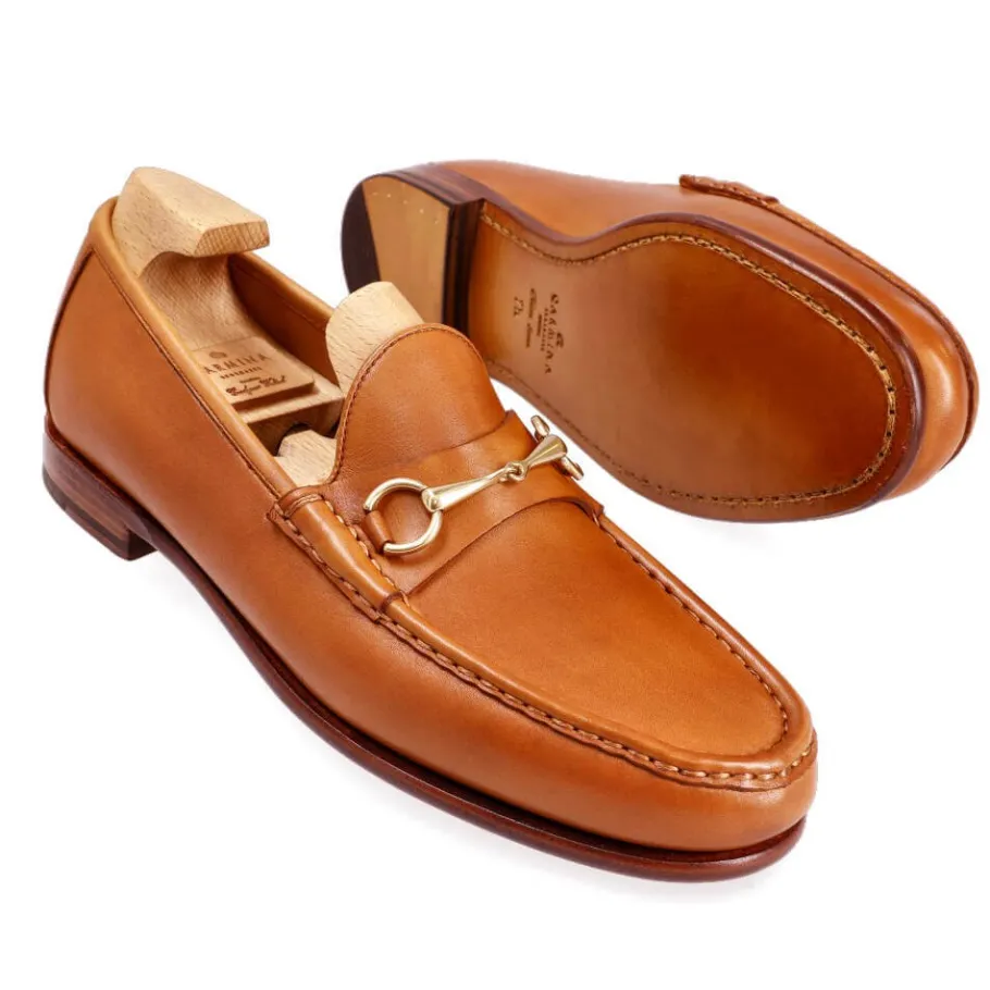 mocassins_a_boucle_funchal_cuir__carmina_1.webp Discount Carmina MOCASSINS A BOUCLE FUNCHAL CUIR | TANNED